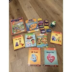 Lot 18 Leappad Leap Frog Junior Board Books Short Vowels a e o Untested Reader